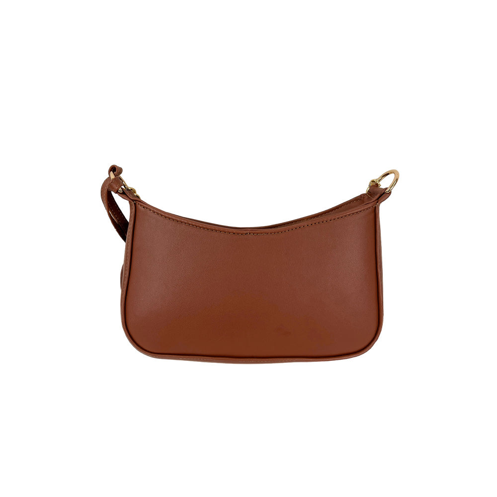 Hilanny Purse - Vegan Leather in Black, Red, and Brown